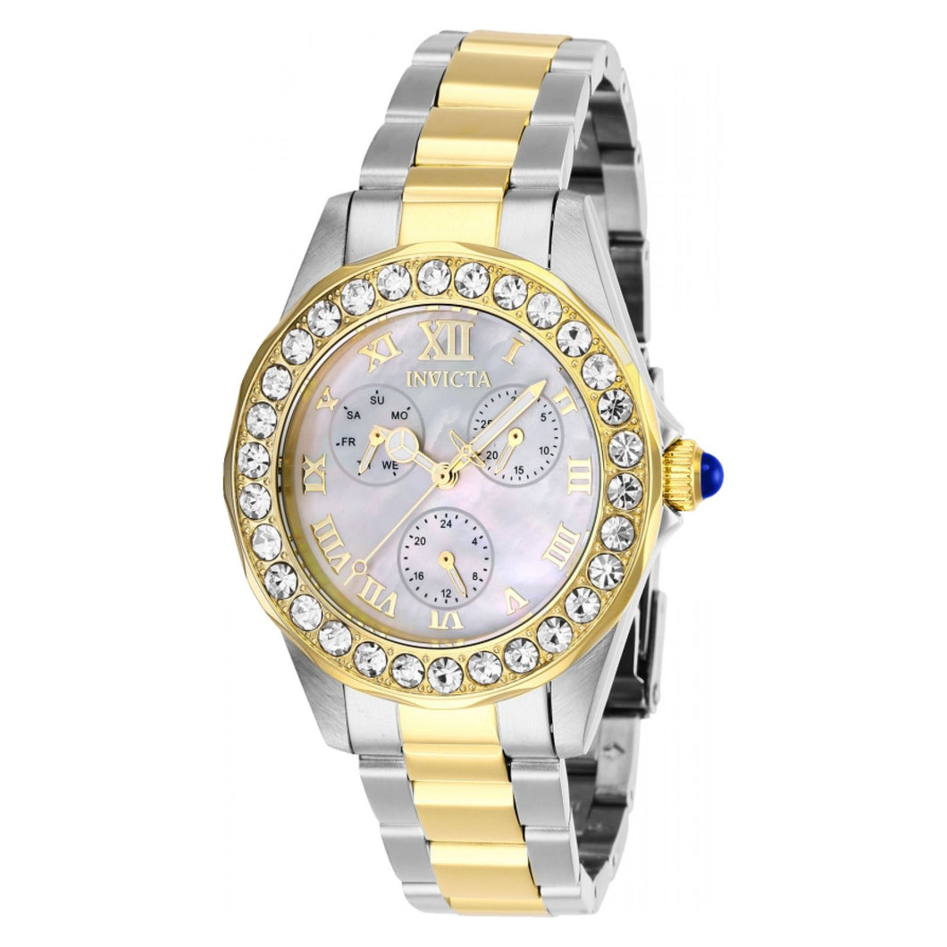 RELOJ  PARA MUJER INVICTA ANGEL 28464J - ACERO, ORO