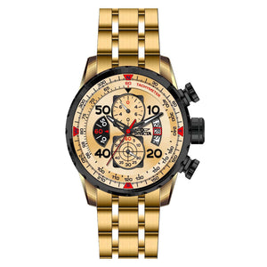 RELOJ  PARA HOMBRE INVICTA AVIATOR 17205J - DORADO