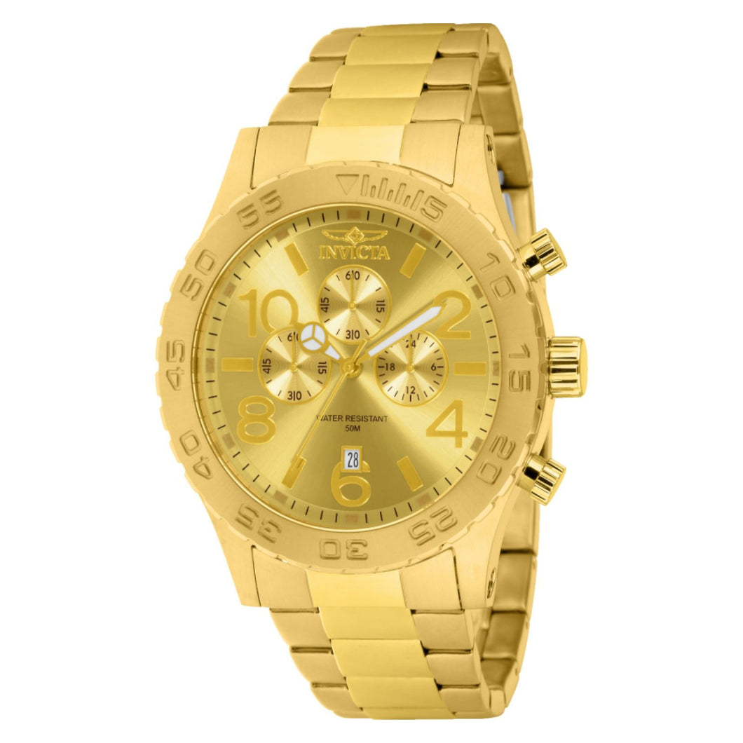 RELOJ CLÁSICO PARA HOMBRE INVICTA SPECIALTY 1270J - DORADO