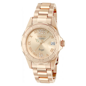 RELOJ  PARA MUJER INVICTA ANGEL 14398J - ORO ROSA