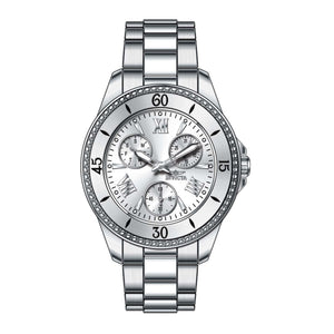 RELOJ  PARA MUJER INVICTA ANGEL 21682J - PLATEADO