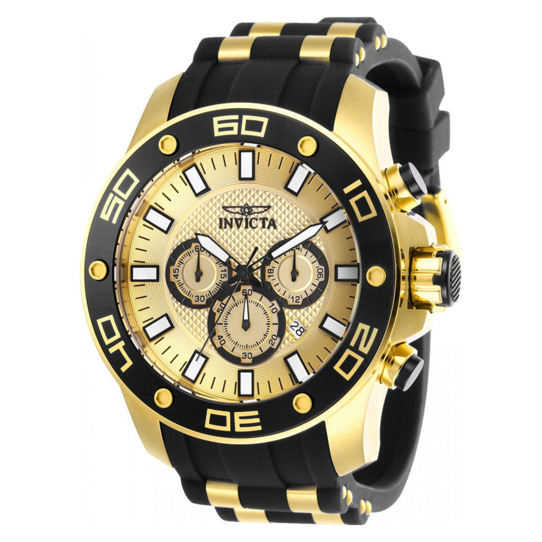 RELOJ  PARA HOMBRE INVICTA PRO DIVER 26088J - DORADO, NEGRO