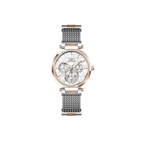 RELOJ  PARA MUJER INVICTA ANGEL 28922J - ORO ROSA, PLATA