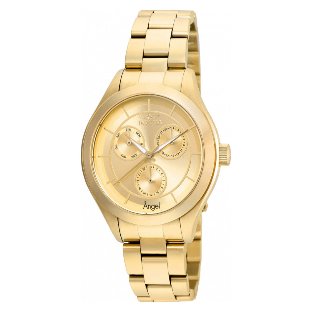 RELOJ  PARA MUJER INVICTA ANGEL 21694J - ORO