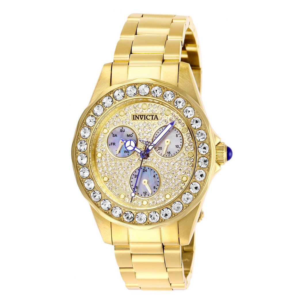 RELOJ  PARA MUJER INVICTA ANGEL 28462J - ORO