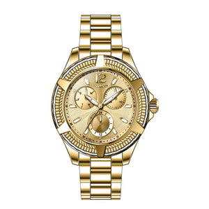 RELOJ  PARA MUJER INVICTA BOLT 30893J - DORADO