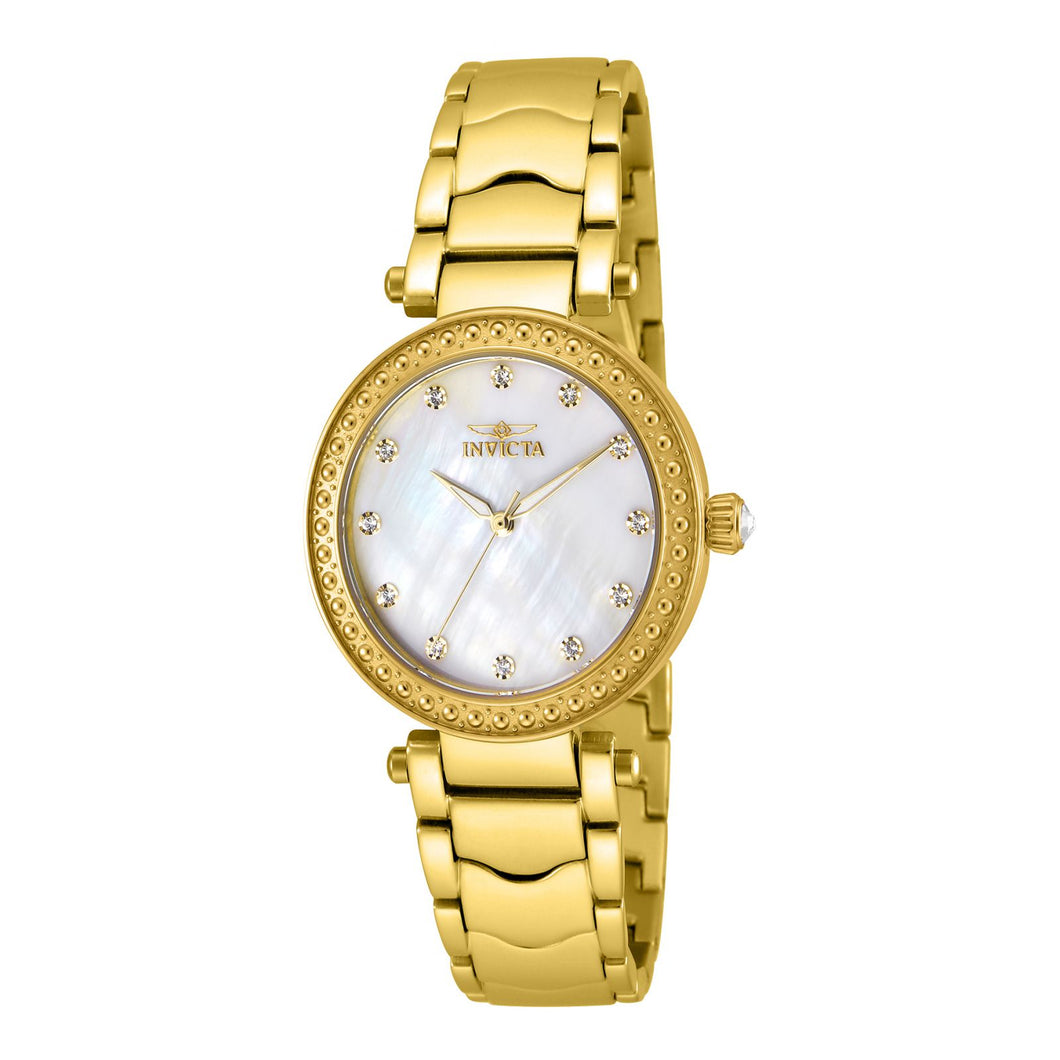 RELOJ  PARA MUJER INVICTA WILDFLOWER 23964J - ORO