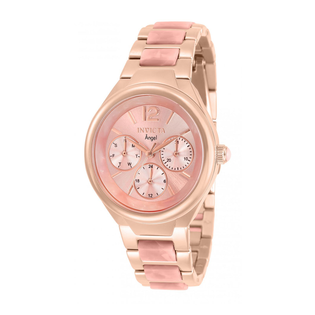 RELOJ  PARA MUJER INVICTA ANGEL 32080J - ORO ROSA, ROSA