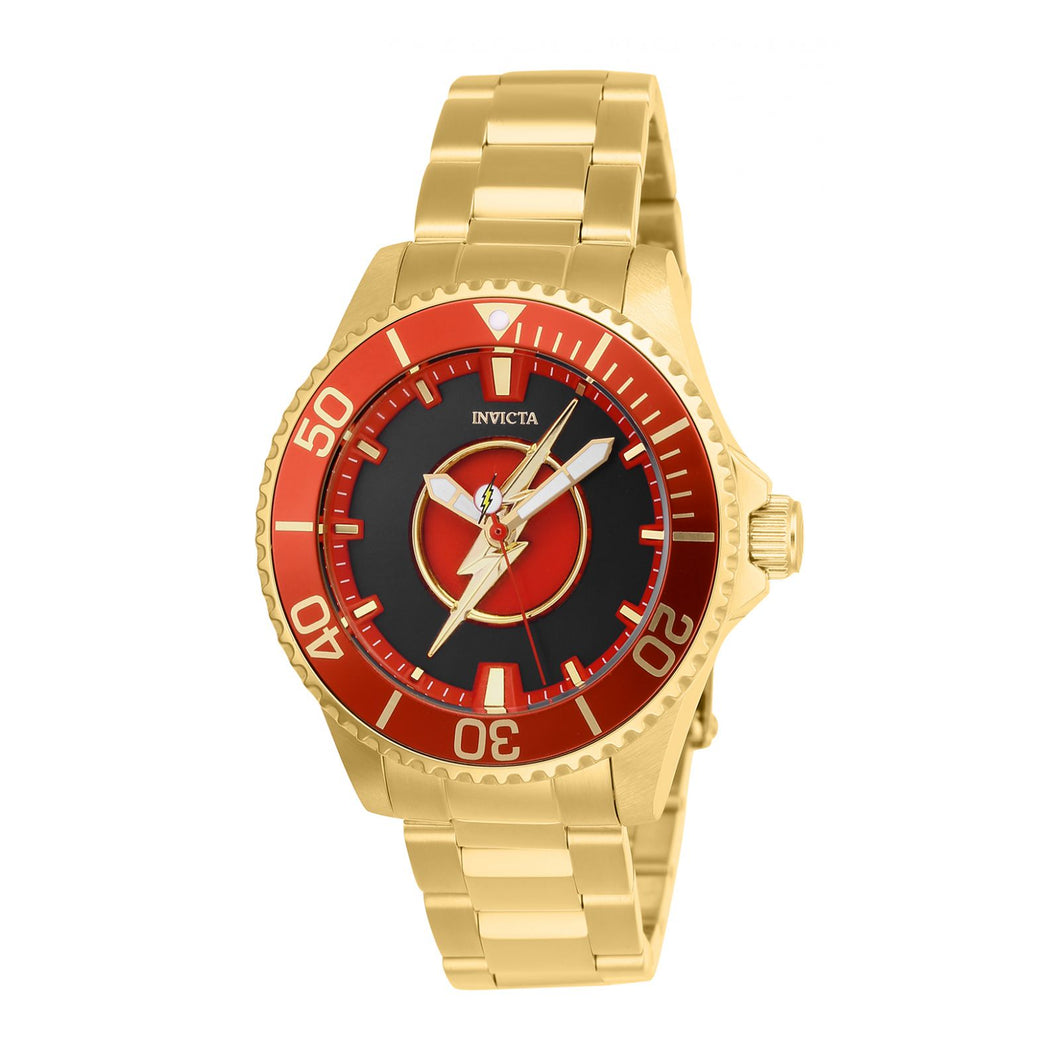 RELOJ FLASH PARA MUJER INVICTA DC COMICS 26907 - ORO