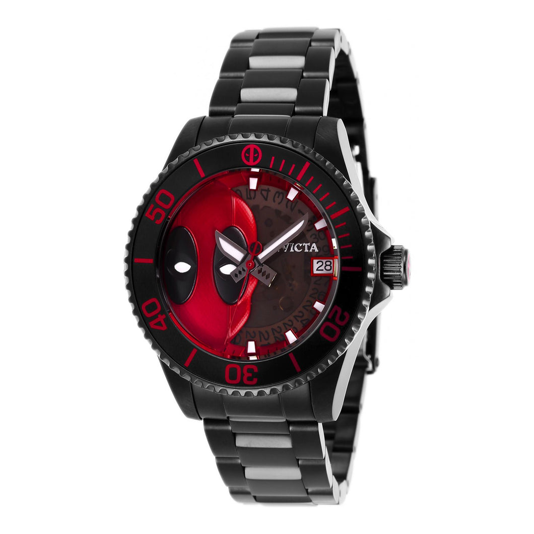 RELOJ DEADPOOL PARA MUJER INVICTA MARVEL 27154 - NEGRO