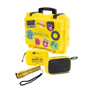 CAJA DE IMPACTO INVICTA DC8-BNDL AMARILLO