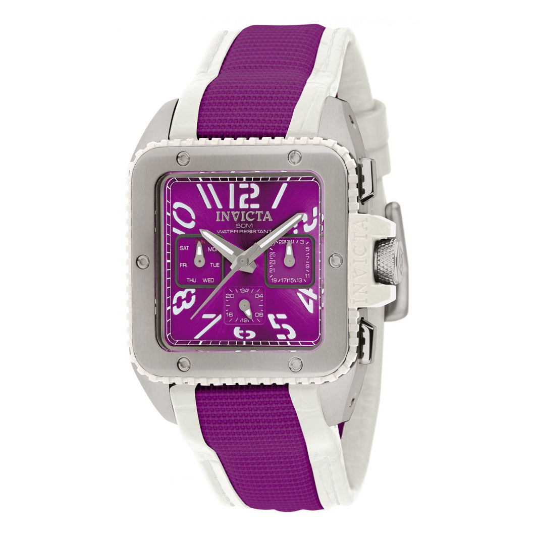 RELOJ CLÁSICO PARA MUJER INVICTA CUADRO 11573_OUT - BLANCO MORADO