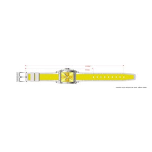 RELOJ CLÁSICO PARA MUJER INVICTA CUADRO 11575_OUT - BLANCO AMARILLO