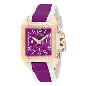 RELOJ CLÁSICO PARA MUJER INVICTA CUADRO 11579_OUT - BLANCO MORADO