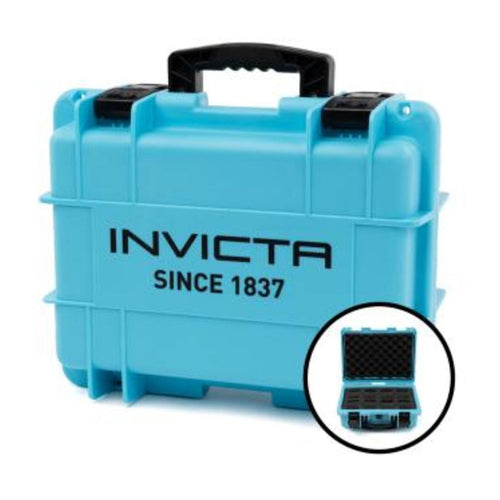 CAJA DE IMPACTO INVICTA DC8-TRQ AZUL