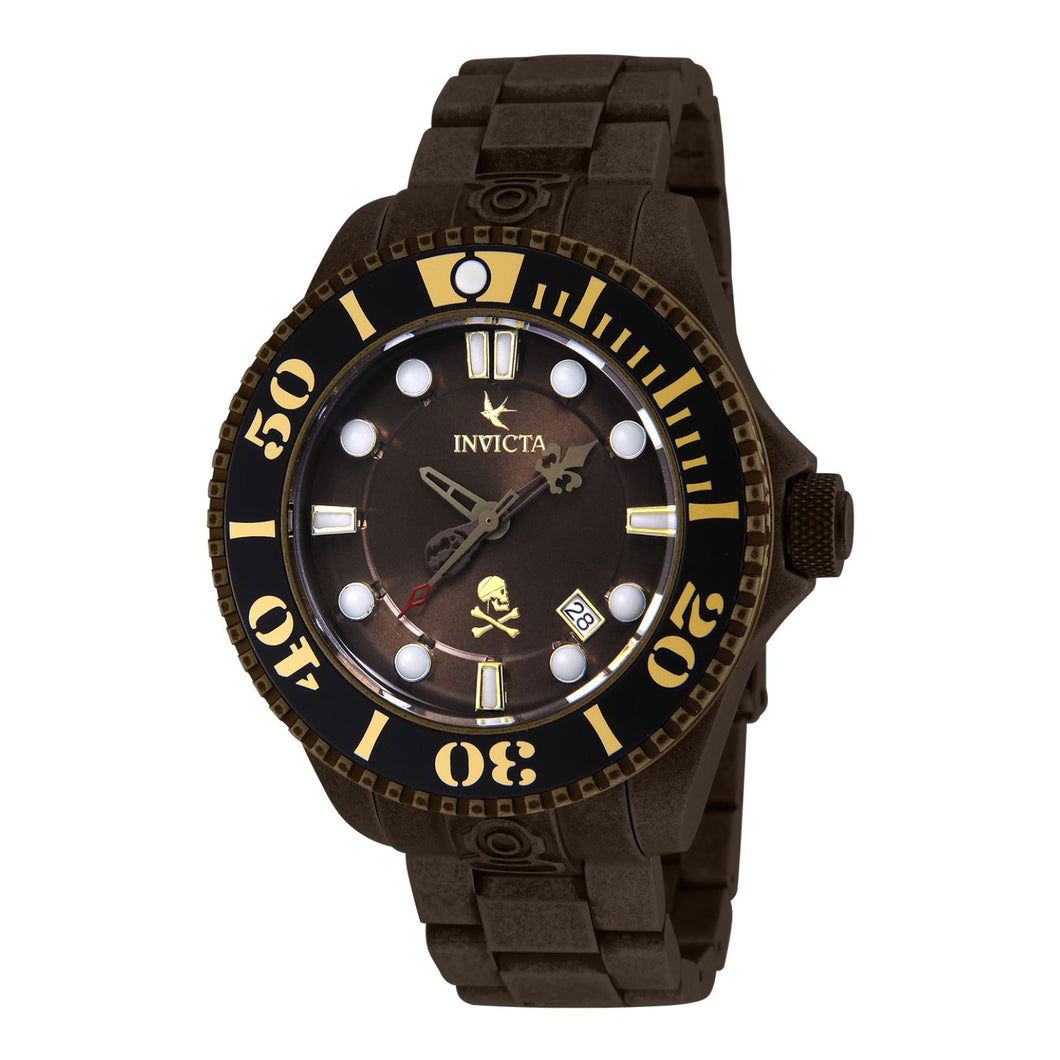 RELOJ PIRATES OF THE CARIBBEAN PARA HOMBRE INVICTA DISNEY LIMITED EDITION 25200_OUT - MARRÓN