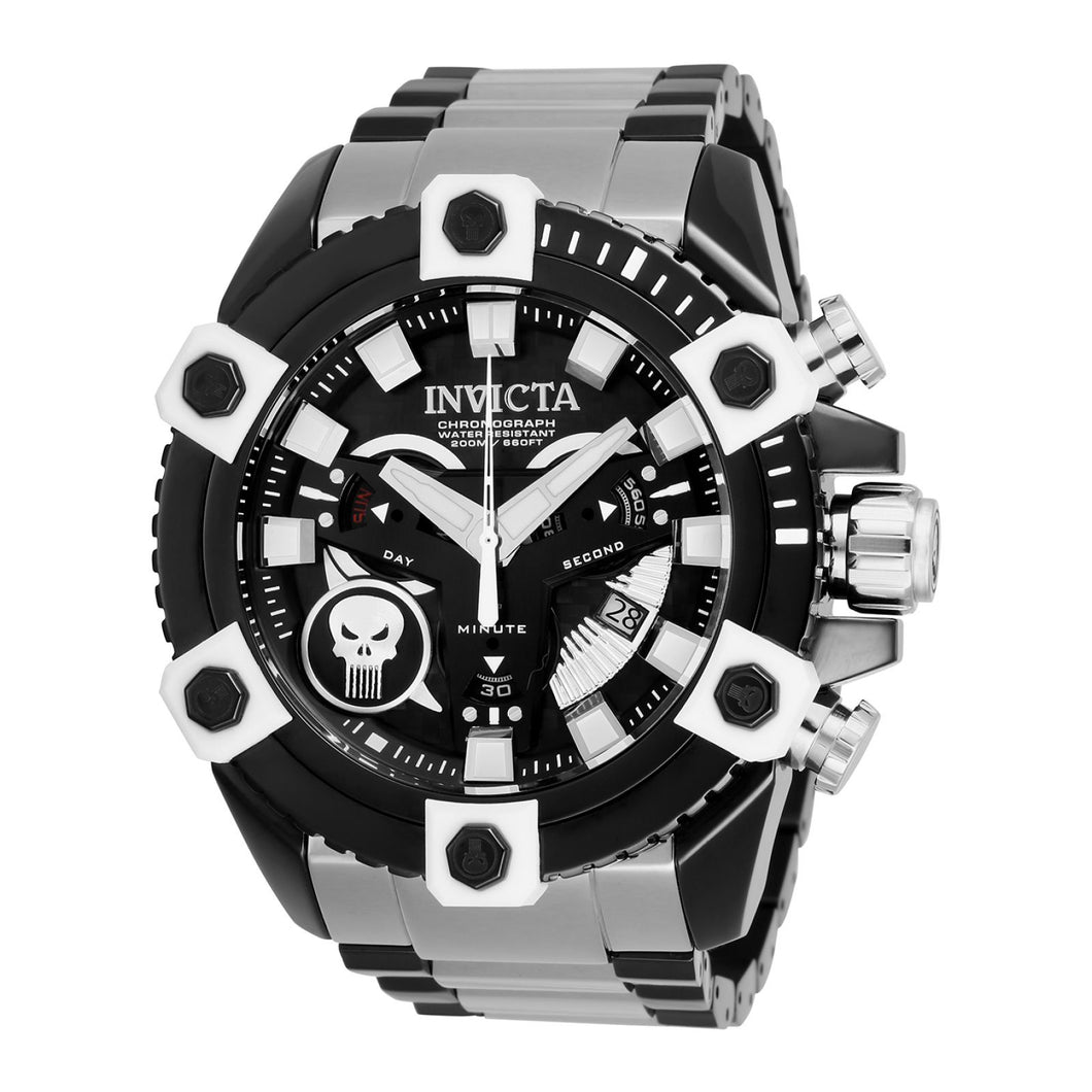 RELOJ PUNISHER PARA HOMBRE INVICTA MARVEL 26762_OUT - ACERO NEGRO