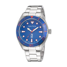 Cargar imagen en el visor de la galería, RELOJ  PARA HOMBRE NAUTICA FINN  WORLD NAPFWS221 - PLATEADO