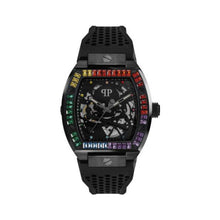 Cargar imagen en el visor de la galería, RELOJ DEPORTIVO PARA UNISEXO PHILIPP PLEIN EL $QUELETON PWBAA0621 - NEGRO