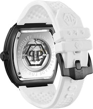 Cargar imagen en el visor de la galería, RELOJ DEPORTIVO PARA HOMBRE PHILIPP PLEIN THE SKELETON PWBAA1122 - BLANCO