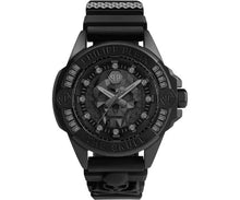 Cargar imagen en el visor de la galería, RELOJ DEPORTIVO PARA UNISEXO PHILIPP PLEIN THE SKULL PWNAA0322 - NEGRO