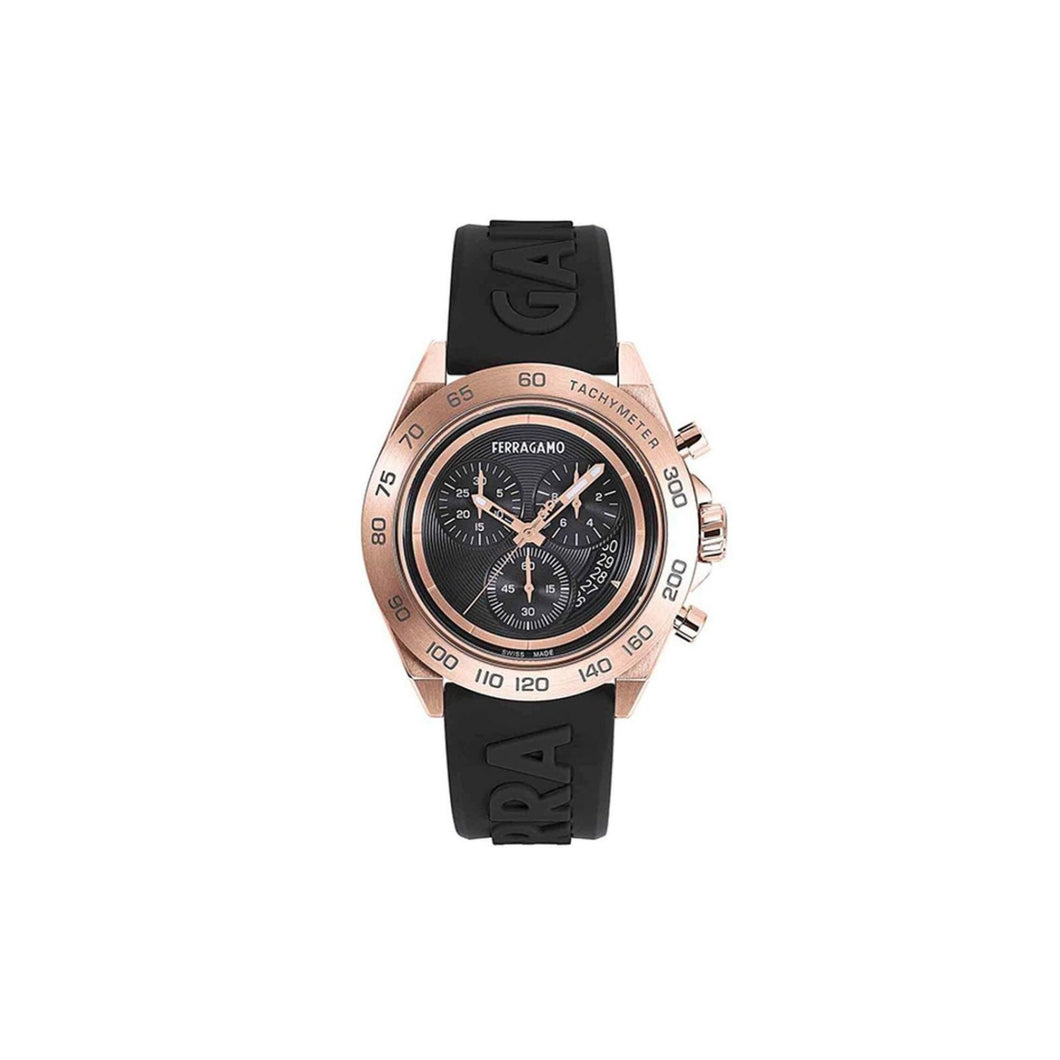 RELOJ DEPORTIVO PARA HOMBRE FERRAGAMO URBAN  SFKF00423 - NEGRO