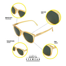 Cargar imagen en el visor de la galería, GAFAS DE SOL INVICTA SUBAQUA  UNISEXO - I0932-SUB-T08-G15