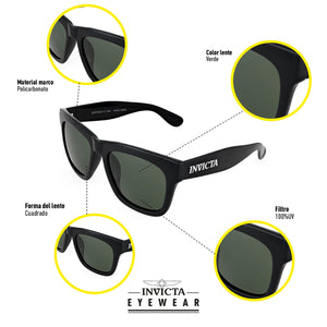 GAFAS DE SOL INVICTA ANGEL  UNISEXO - I31094-ANG-01-G15