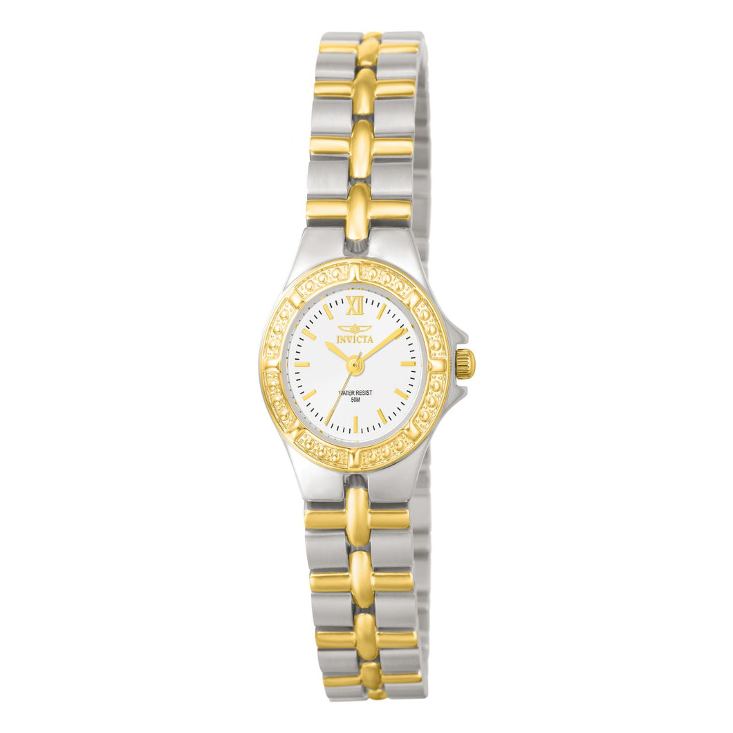 RELOJ  PARA MUJER INVICTA WILDFLOWER 136 - BLANCO