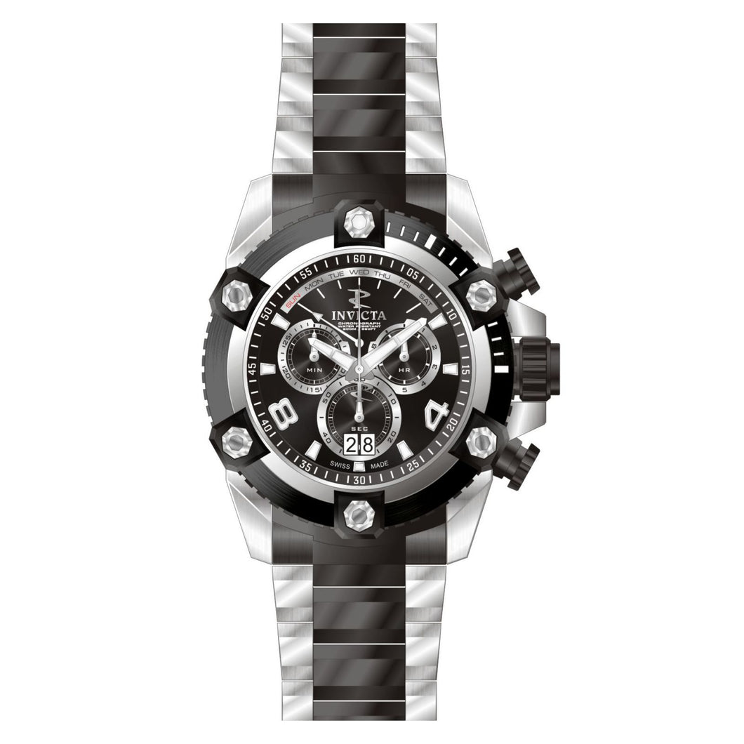 RELOJ  PARA HOMBRE INVICTA RESERVE 0339 - ACERO, NEGRO