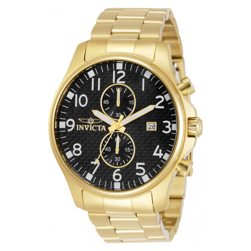 RELOJ CLÁSICO PARA HOMBRE INVICTA SPECIALTY 0382 - ORO