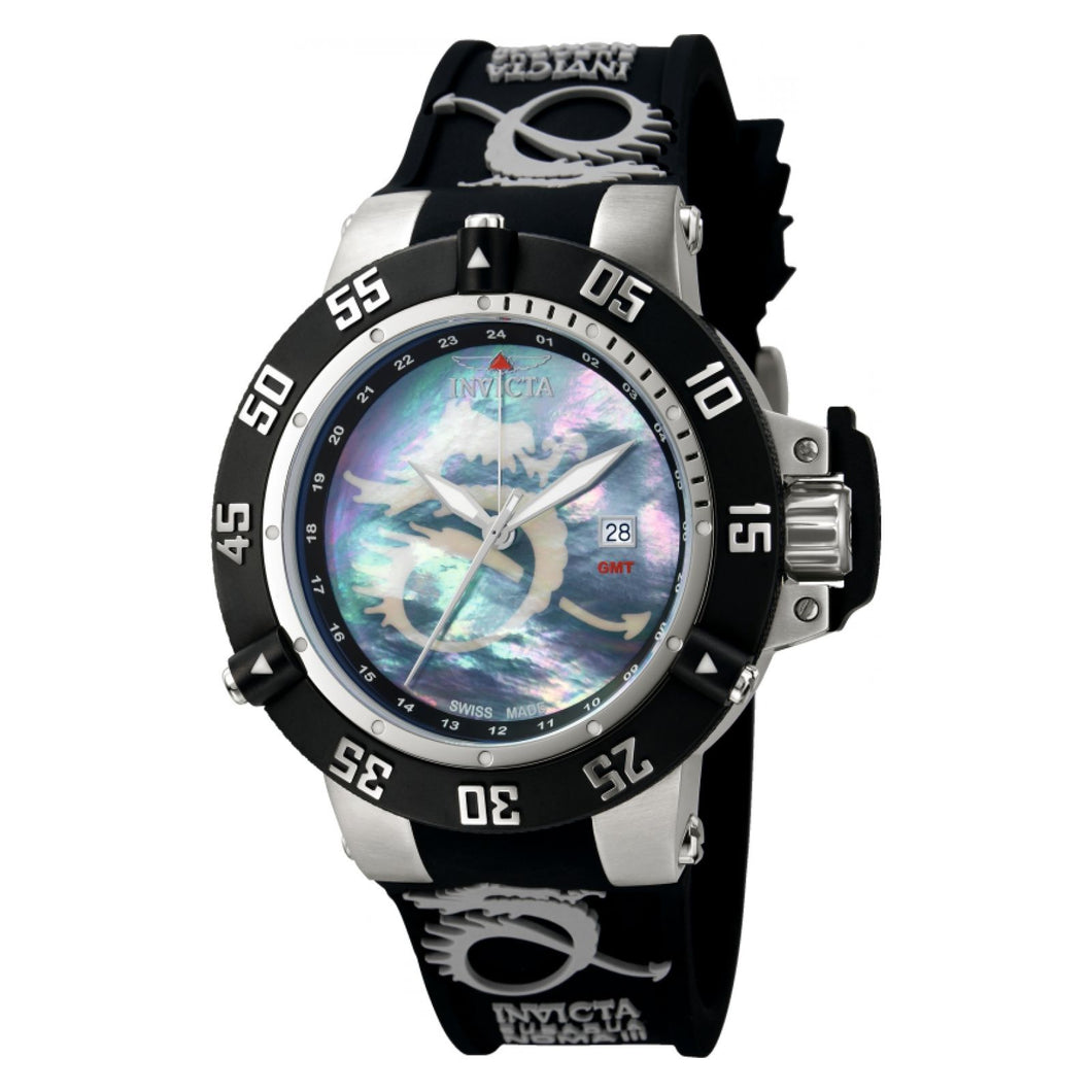 RELOJ DEPORTIVO PARA HOMBRE INVICTA SUBAQUA 0876 - BLANCO NEGRO