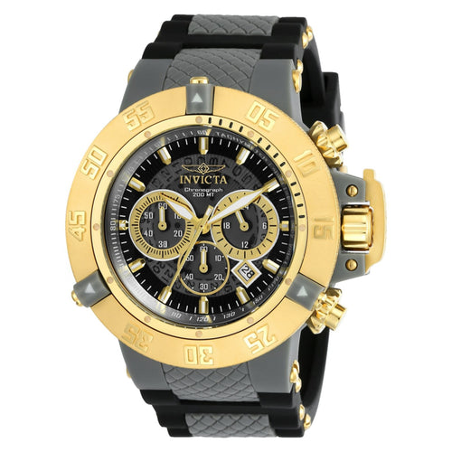 RELOJ DEPORTIVO PARA HOMBRE INVICTA SUBAQUA 0930 - GRIS NEGRO