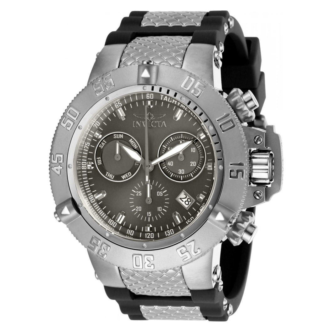 RELOJ DEPORTIVO PARA HOMBRE INVICTA SUBAQUA 1382 - NEGRO, ACERO