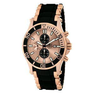 RELOJ  PARA HOMBRE INVICTA SEA SPIDER 1479 - ORO ROSA, NEGRO