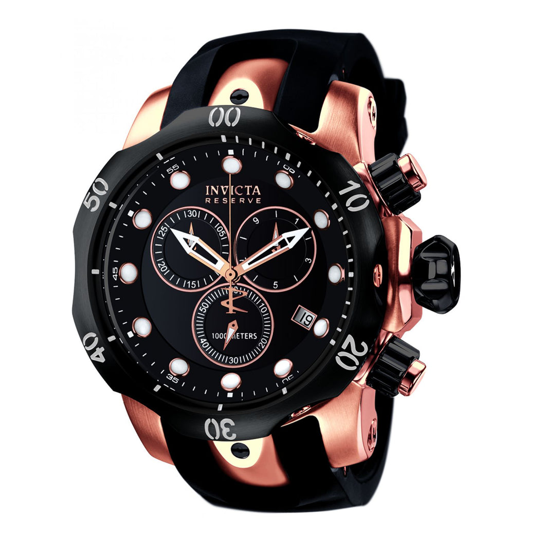 RELOJ  PARA HOMBRE INVICTA VENOM 5733 - NEGRO, ORO ROSA