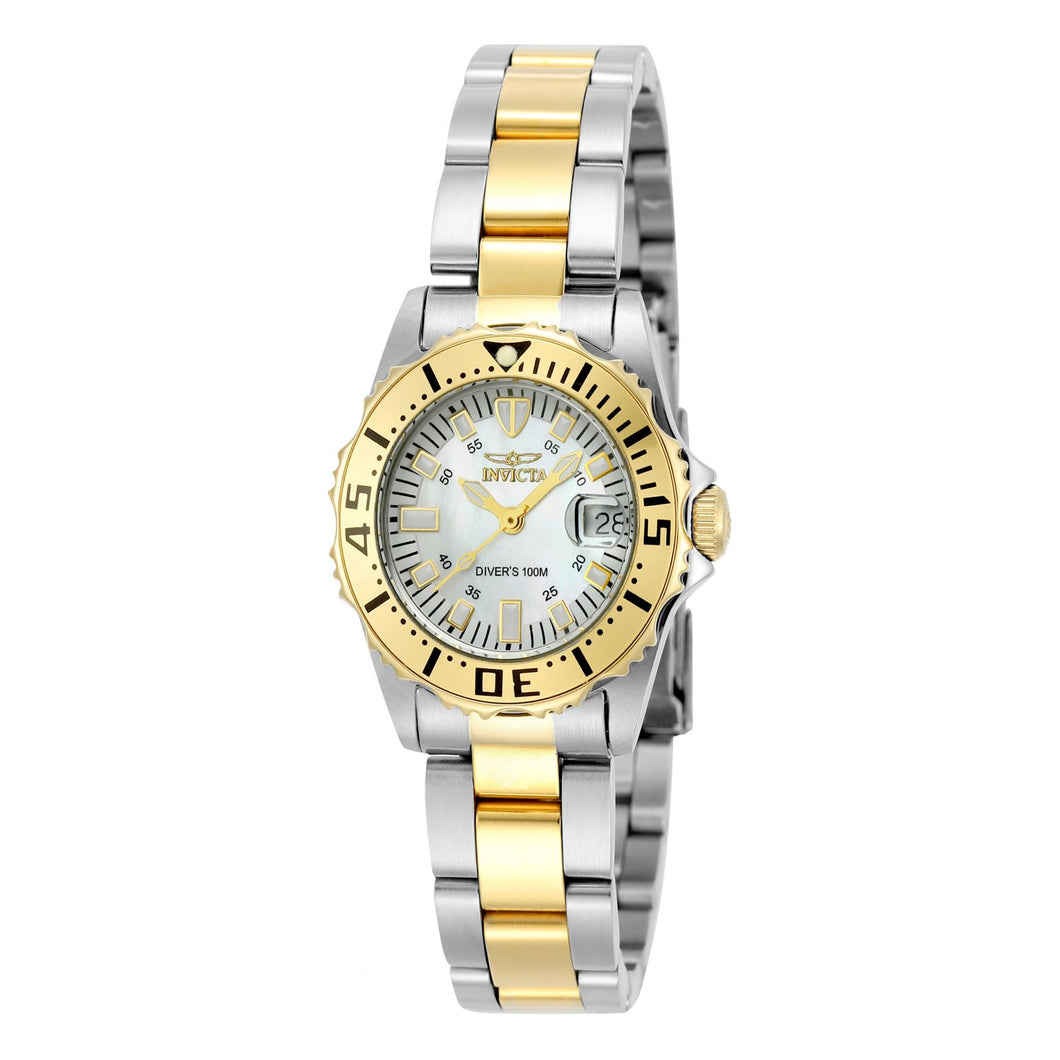 RELOJ  PARA MUJER INVICTA PRO DIVER 6895 - ORO