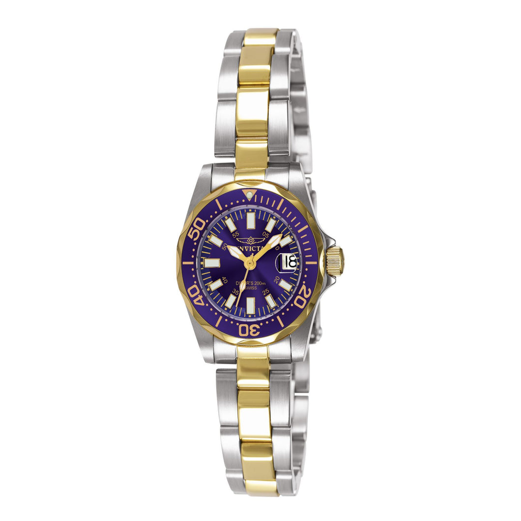 RELOJ  PARA MUJER INVICTA SIGNATURE 7064 - DORADO