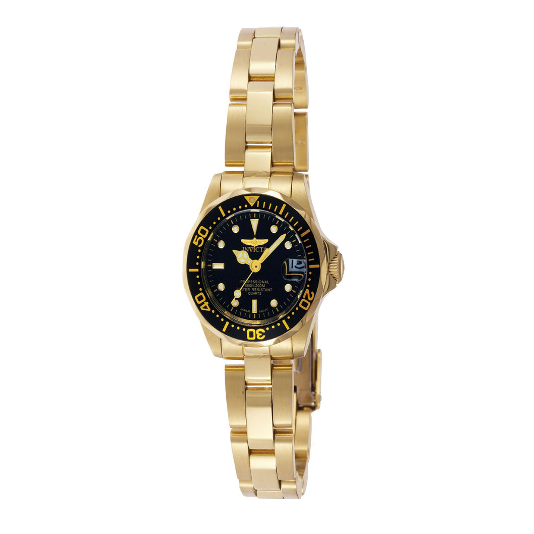 RELOJ  PARA MUJER INVICTA PRO DIVER 8943 - DORADO