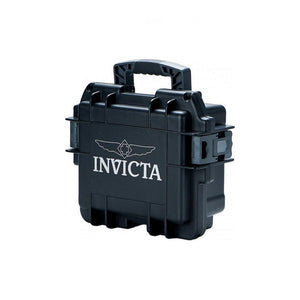 CAJA DE IMPACTO INVICTA PARA 3 RELOJES - NEGRA