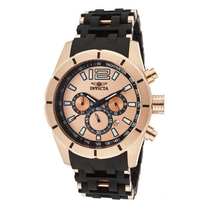 RELOJ  PARA HOMBRE INVICTA SEA SPIDER 11248 - NEGRO, ORO ROSA