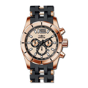 RELOJ  PARA HOMBRE INVICTA SEA SPIDER 11248 - NEGRO, ORO ROSA