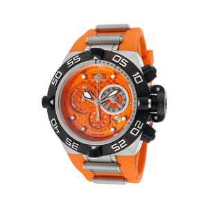 RELOJ  PARA HOMBRE INVICTA SUBAQUA 11507 - ACERO, NARANJA