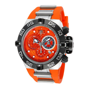 RELOJ  PARA HOMBRE INVICTA SUBAQUA 11507 - ACERO, NARANJA