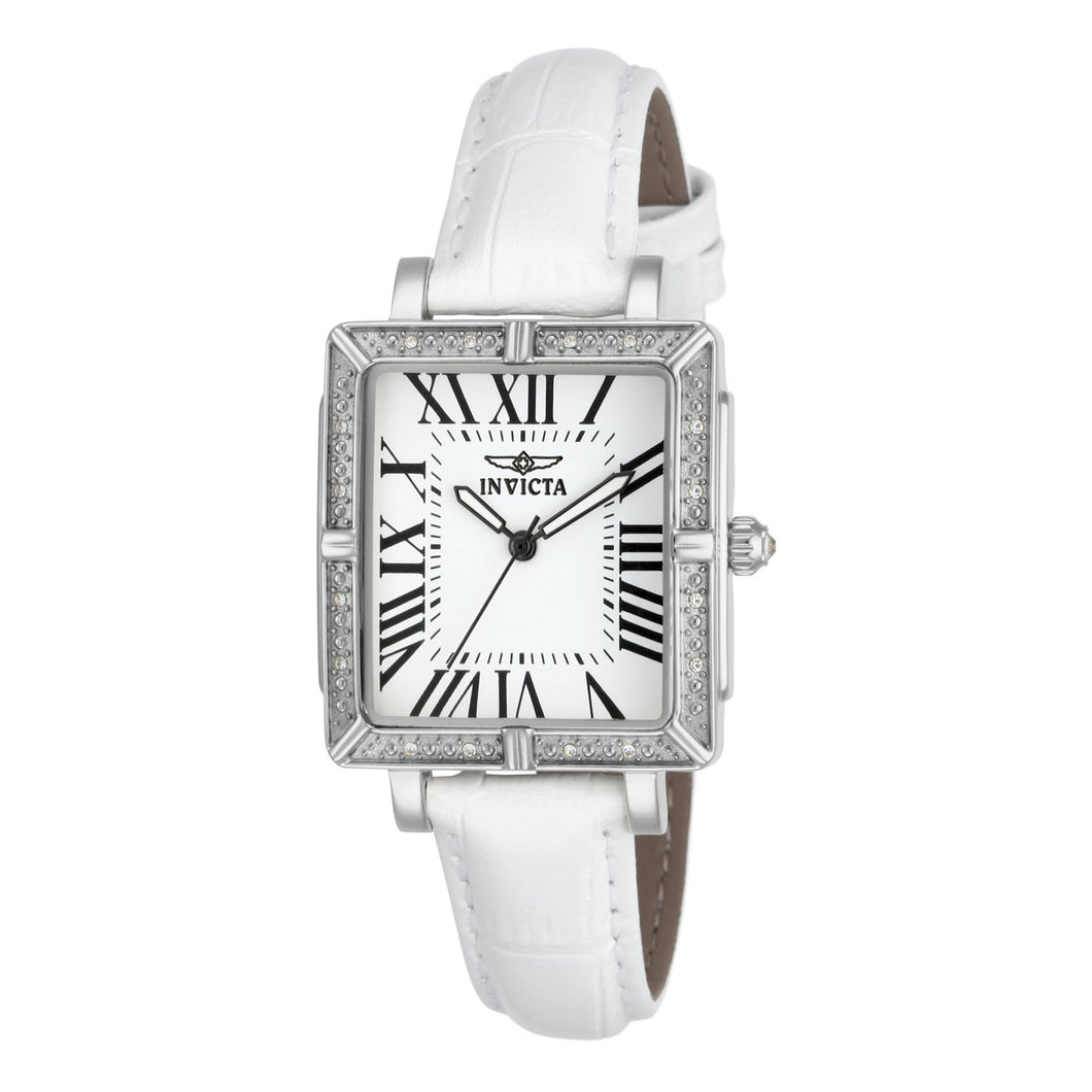 RELOJ CLÁSICO PARA MUJER INVICTA WILDFLOWER 12410 - BLANCO