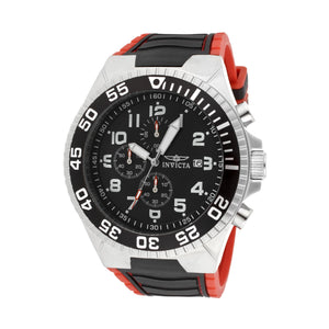 RELOJ  PARA HOMBRE INVICTA PRO DIVER 12412 - NEGRO, ROJO