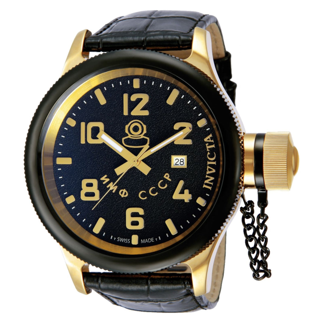 RELOJ CLÁSICO PARA HOMBRE INVICTA RUSSIAN DIVER 12425 - NEGRO