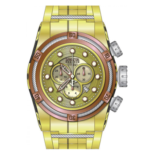 RELOJ  PARA HOMBRE INVICTA RESERVE 12758 - ORO, ACERO