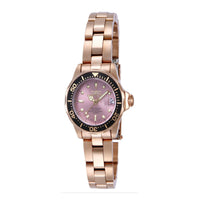 RELOJ  PARA MUJER INVICTA PRO DIVER 14100 - ORO ROSA