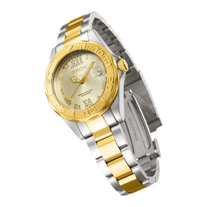 RELOJ  PARA MUJER INVICTA PRO DIVER 14351 - ORO, ACERO